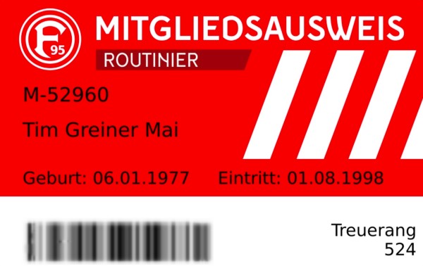 Mitgliedsausweis